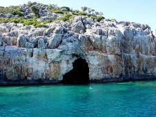 Голубая пещера рядом с Кекова